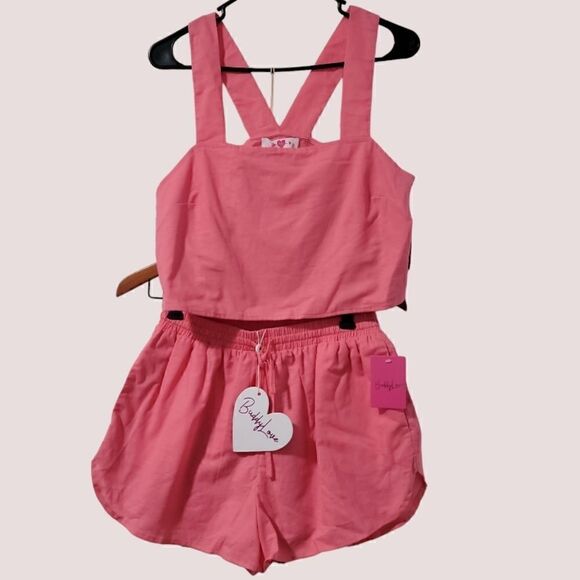 Nove Two-Piece Set - Pink Lemonade - Picture 5 of 7